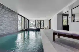 chalet piscine
