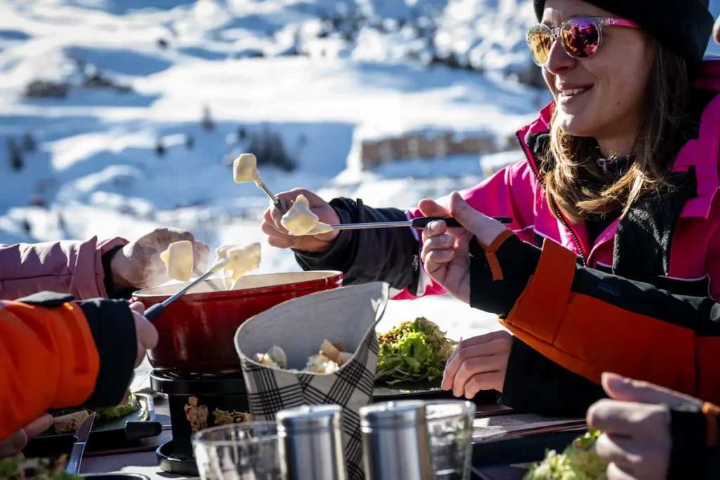 catered chalet la plagne