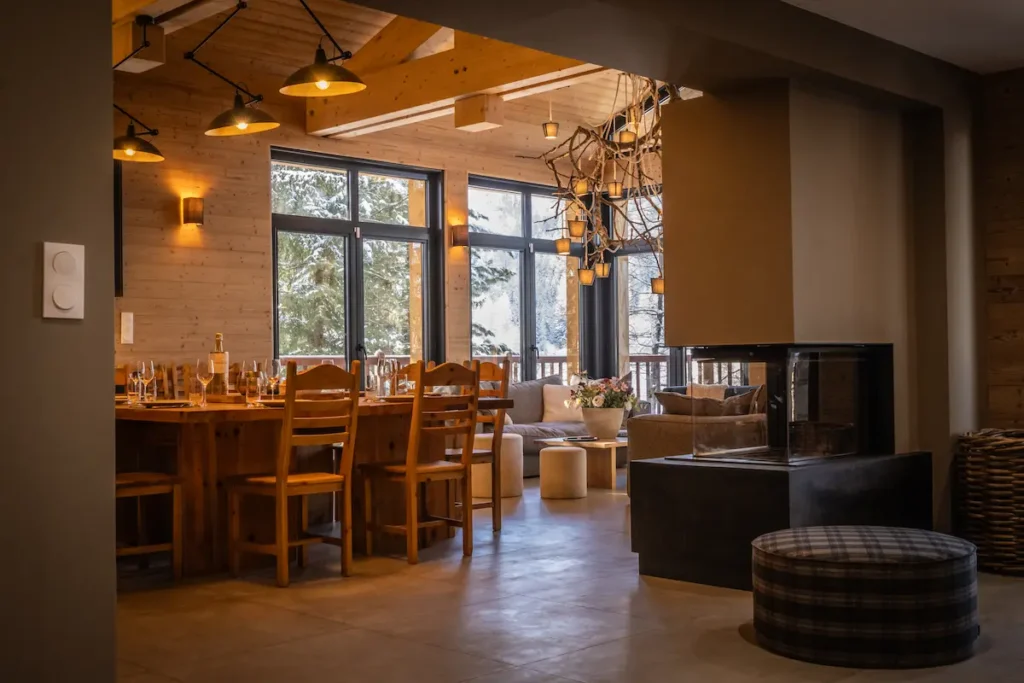 luxury ski chalet