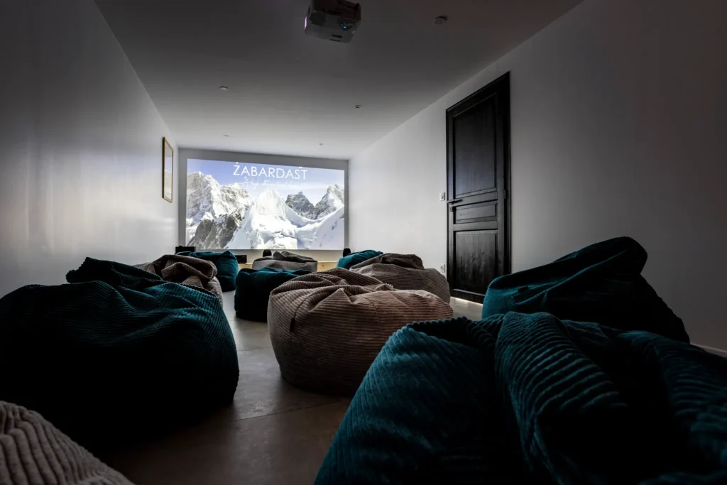 chalet avec salle cinema
