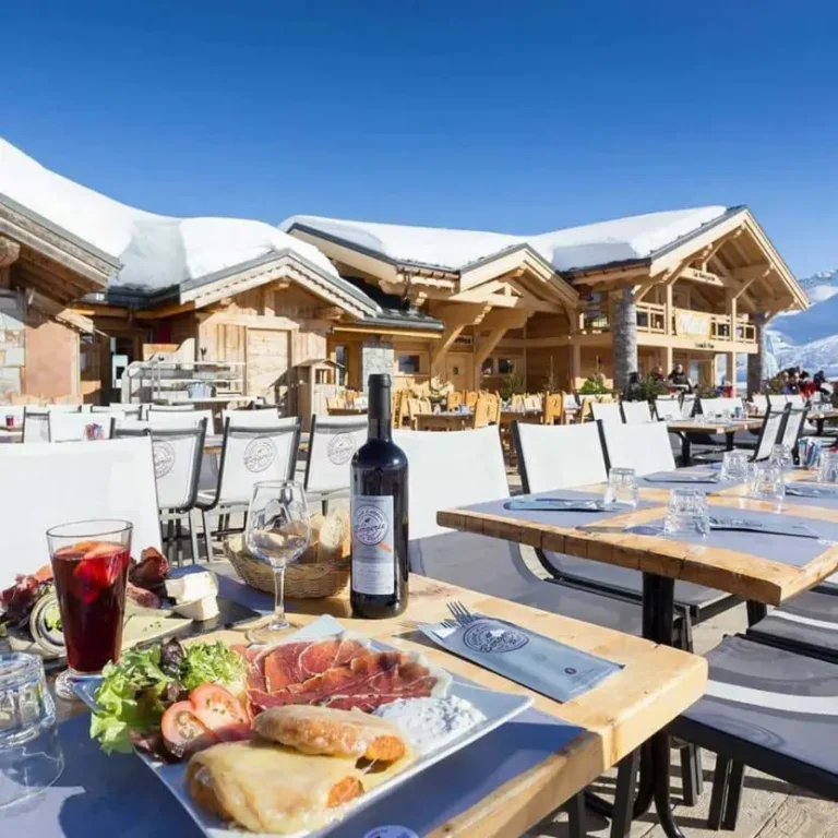 commerces et restaurants la plagne bergerie la plagne self catered chalet