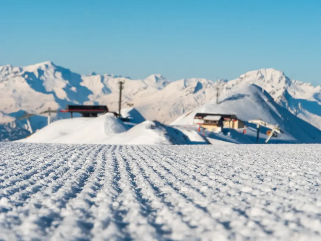 first track grande Rochette la plagne paradise