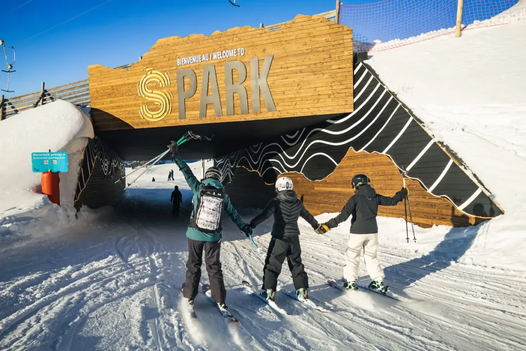 snowpark ski famille les arcs peisey vallandry la plagne paradiski