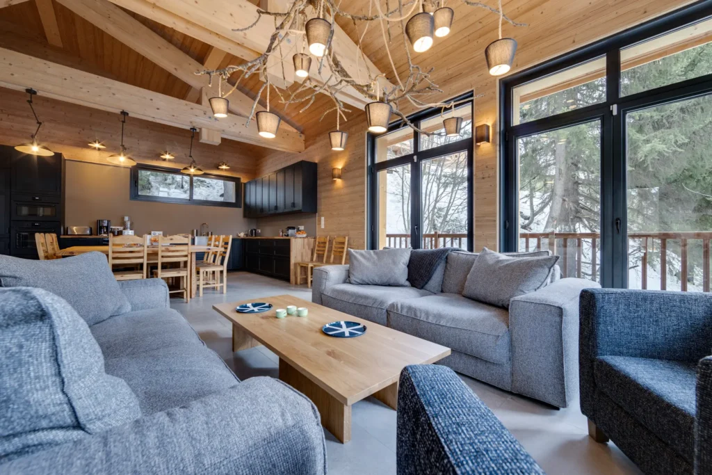 premium chalet la plagne french alps