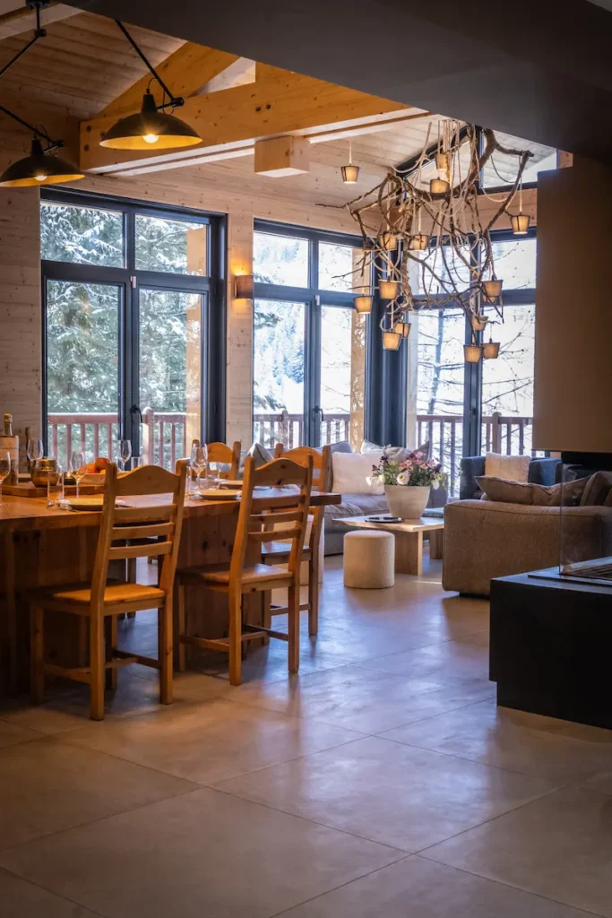 luxury chalet rental in la plagne