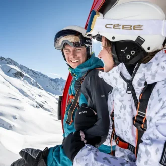 activité insolite montagne hiver la plagne alpes