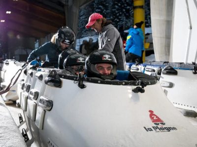 initiation bobsleigh alpes