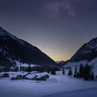 ski de fond la plagne