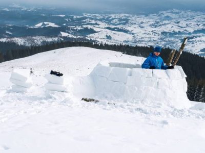 construction igloo la plagne les arcs meribel courchevel