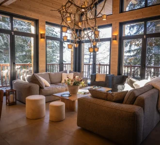 luxury chalet la plagne