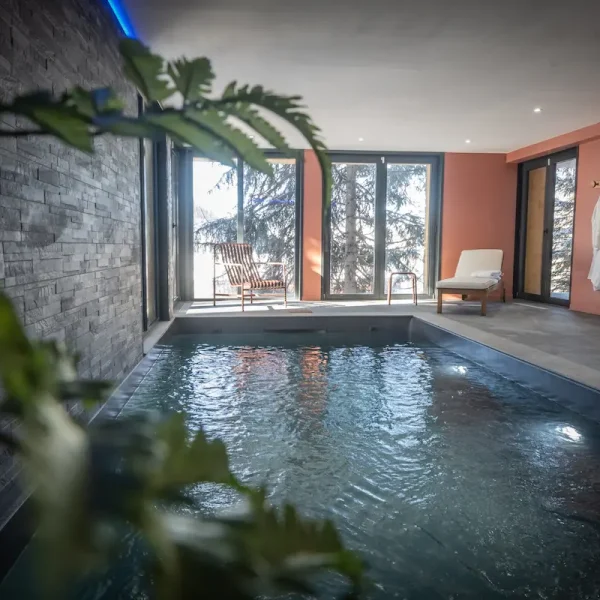 luxury chalet rental with pool
